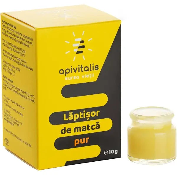 Api Nru Pur Laptisor de Matca Pur Api Vitalis 10 gr – Puterea Plantelor