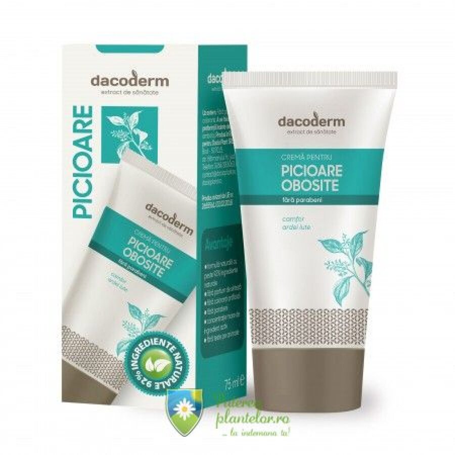 Crema Picioare Obosite Dacoderm 75 ml