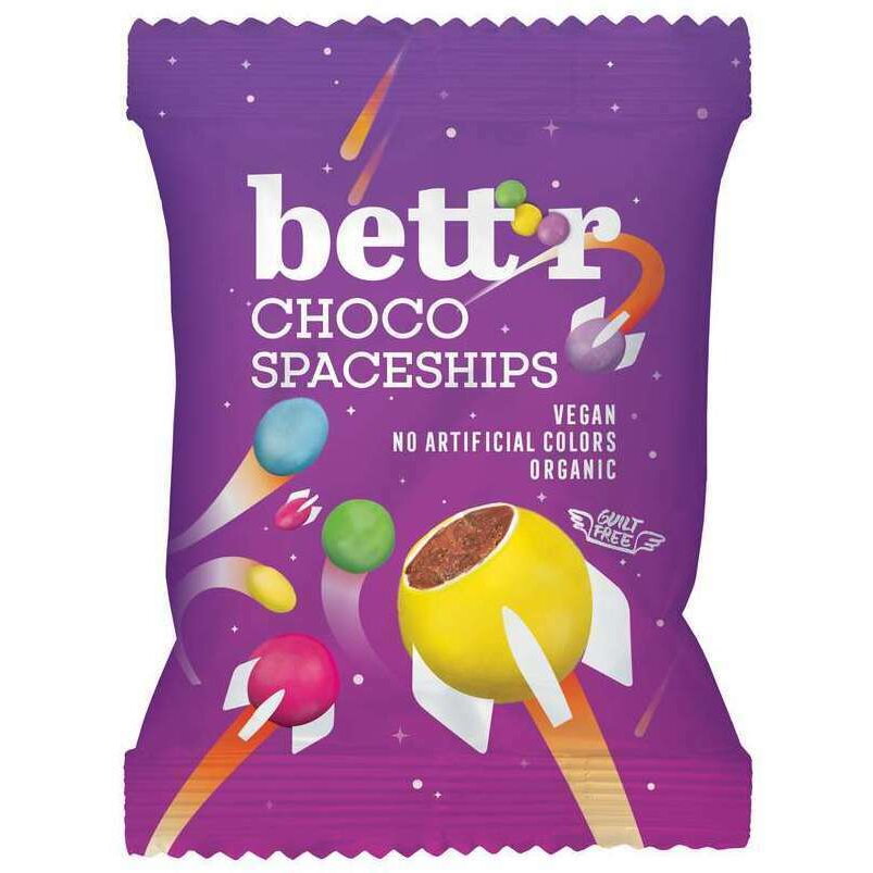 Choco spaceships bio 70g Bettr