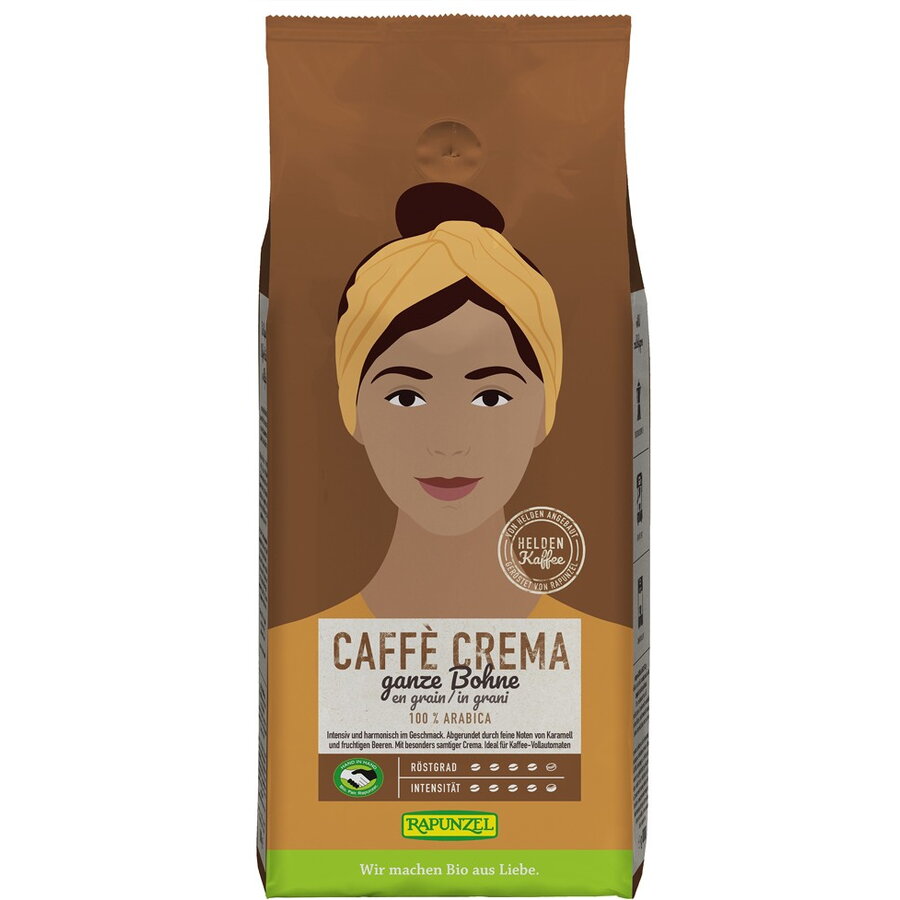 Cafea bio Gusto Crema boabe