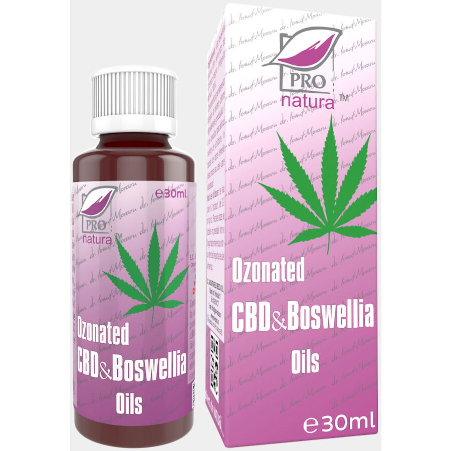 Ozonated CBD & Boswellia oils 30ml