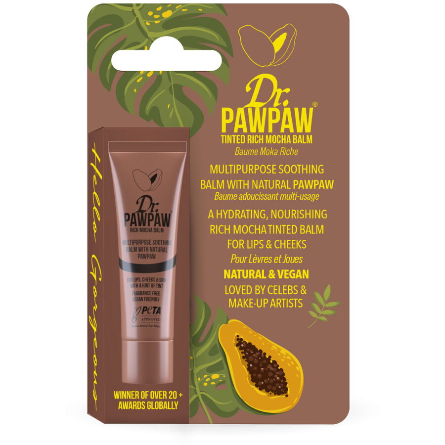 Balsam multifunctional, nuanta Rich Mocha, 10 ml, Dr PawPaw