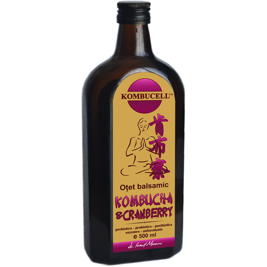 Otet balsamic KOMBUCHA CRANBERRY 500ml