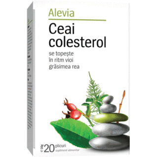 Ceai colesterol, 20 plicuri, Alevia