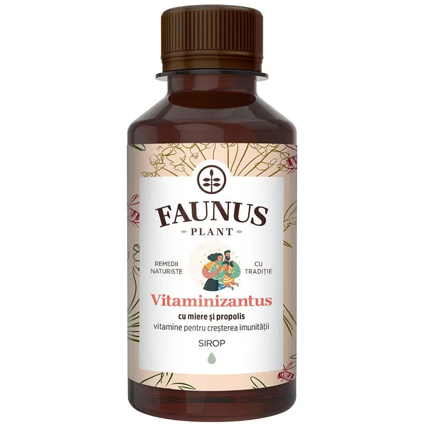 Sirop Vitaminizantus cu Miere si Propolis 200ml