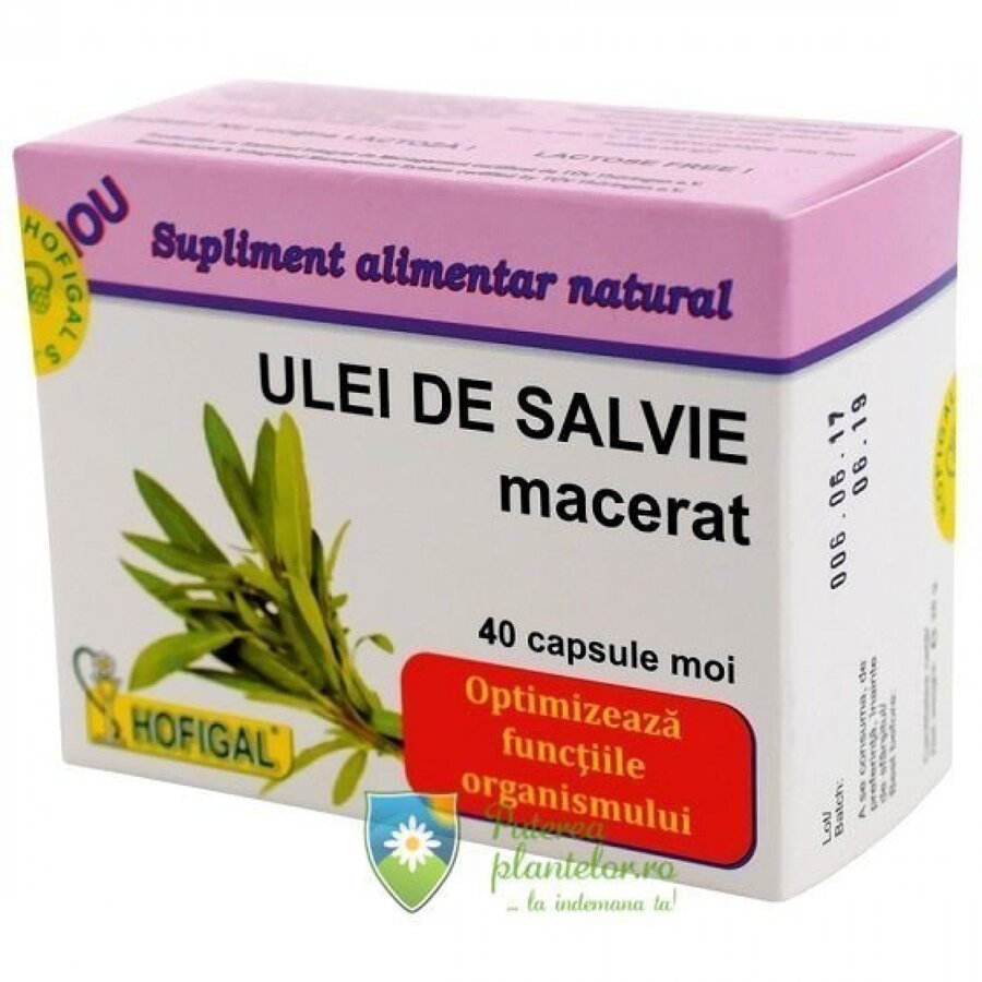 Ulei de Salvie 40 capsule moi