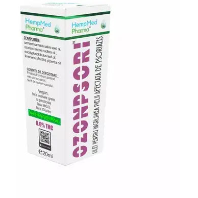 Ulei ozonat Ozonpsori, 20 ml, Hempmed Pharma