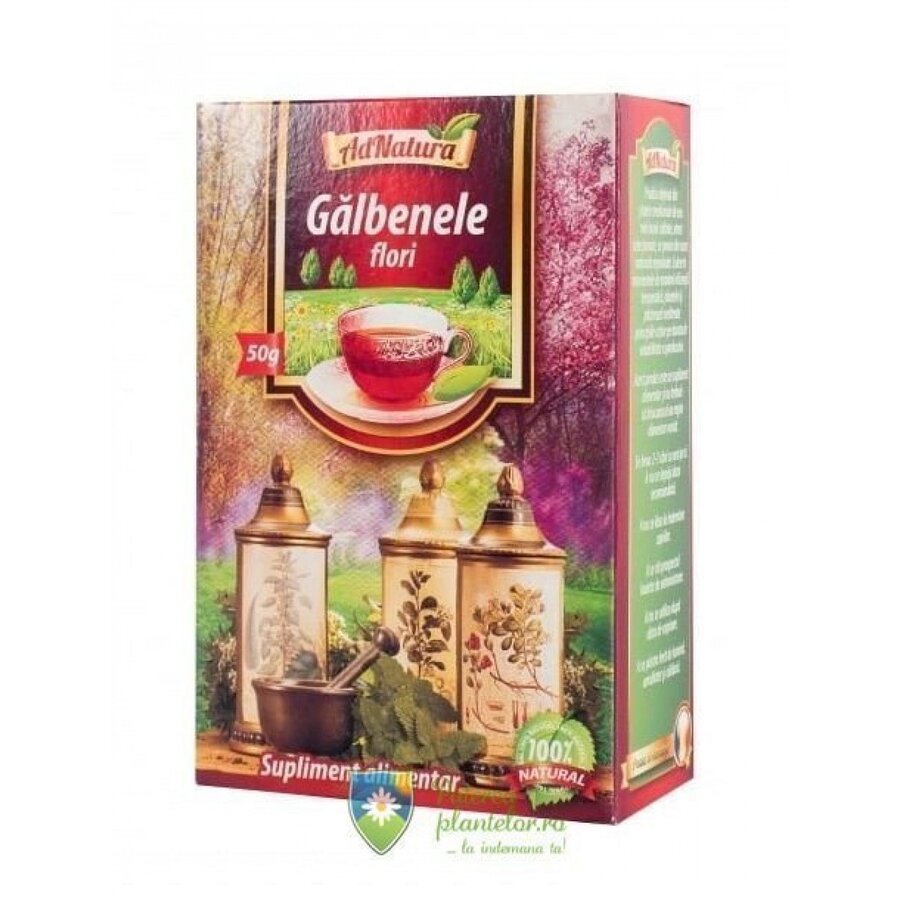 Ceai Galbenele flori 50 gr