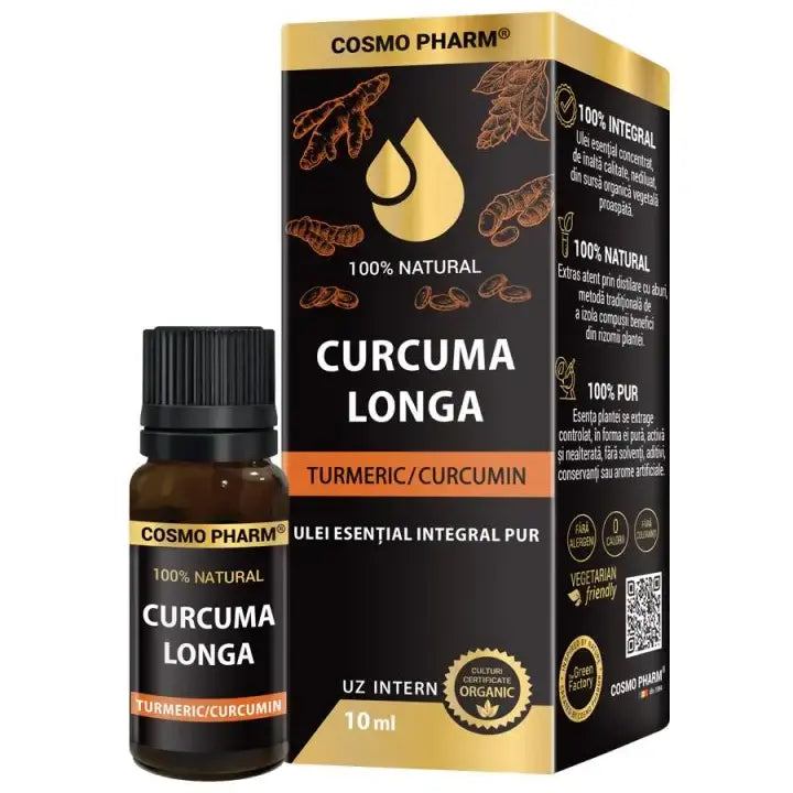 Ulei Esential de Turmeric / Curcumin CURCUMA LONGA 10ml