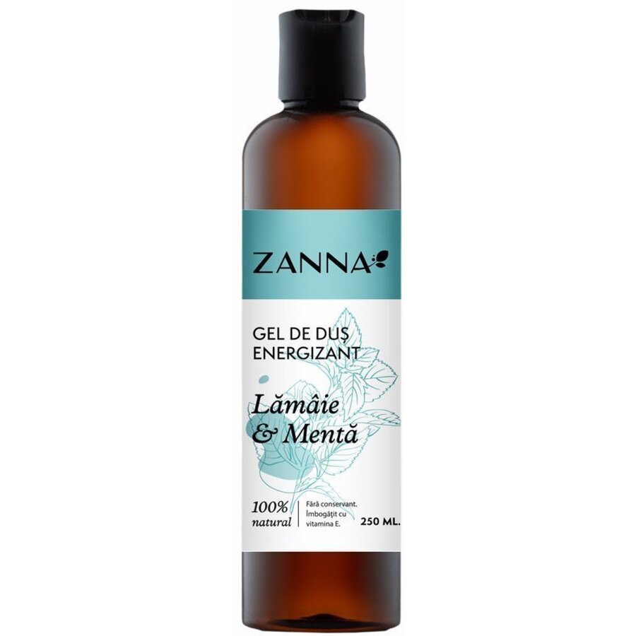 Gel de dus Energizant cu Lamaie si Menta, 250ml