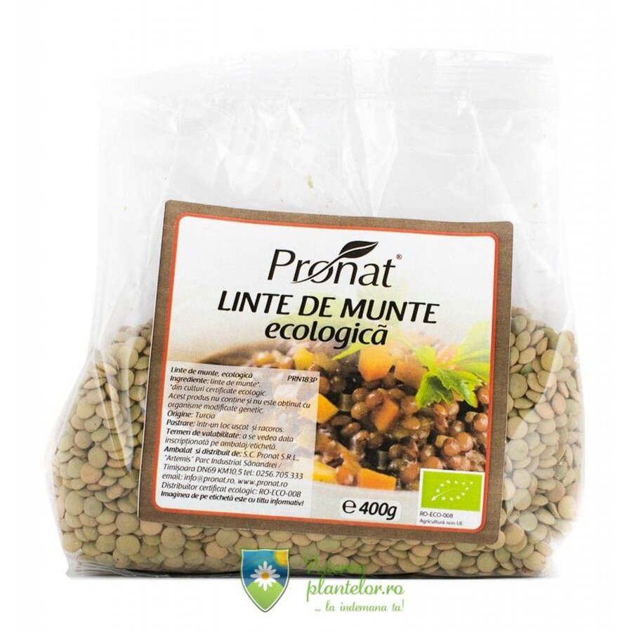 Linte de munte Bio 400 gr