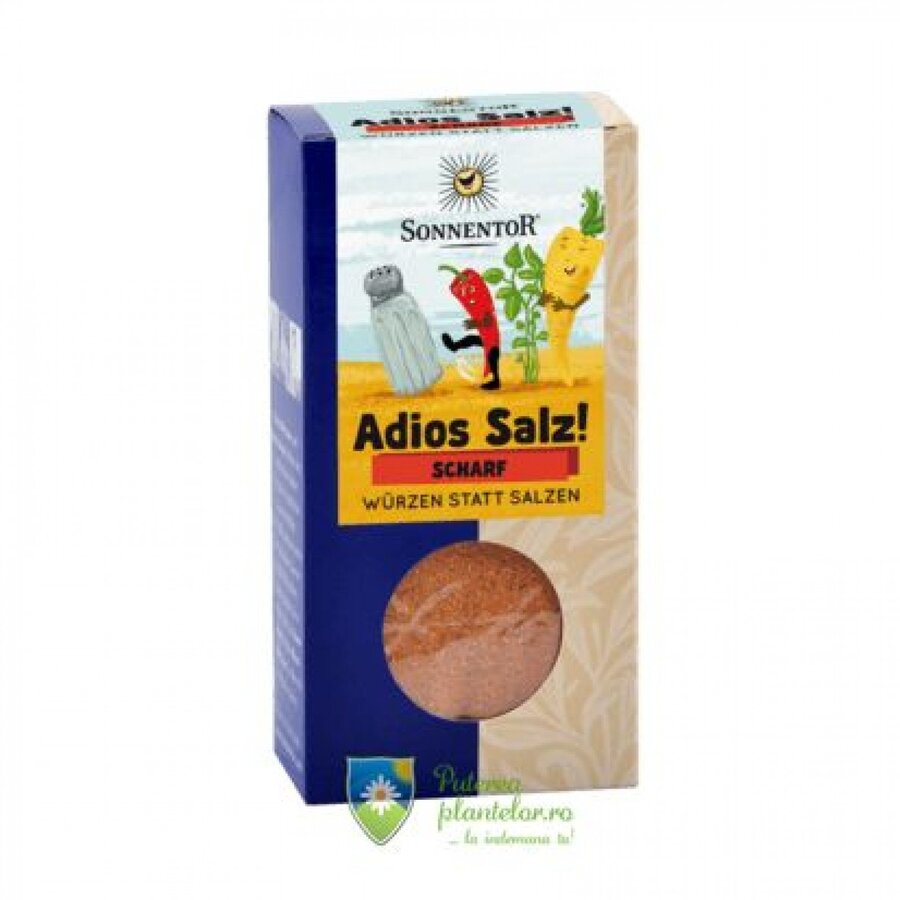 Amestec mirodenii Adio sare! Picant eco 55 gr