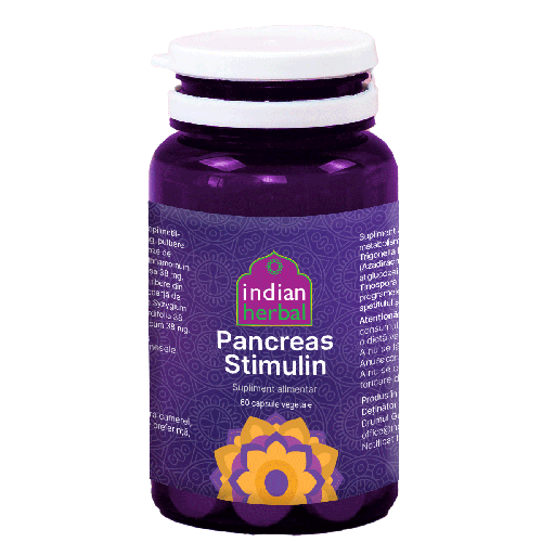 Pancreas Stimulent 60 capsule – Puterea Plantelor