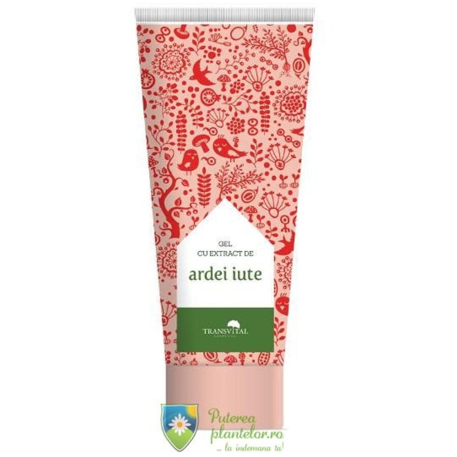 Gel cu extract de Ardei Iute 250 ml