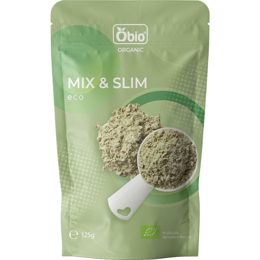 Mix & Slim pudra bio 125g Obio