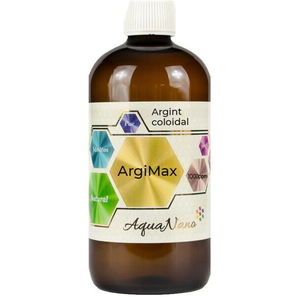 Argint coloidal AquaNano Ultra 80ppm 480 ml