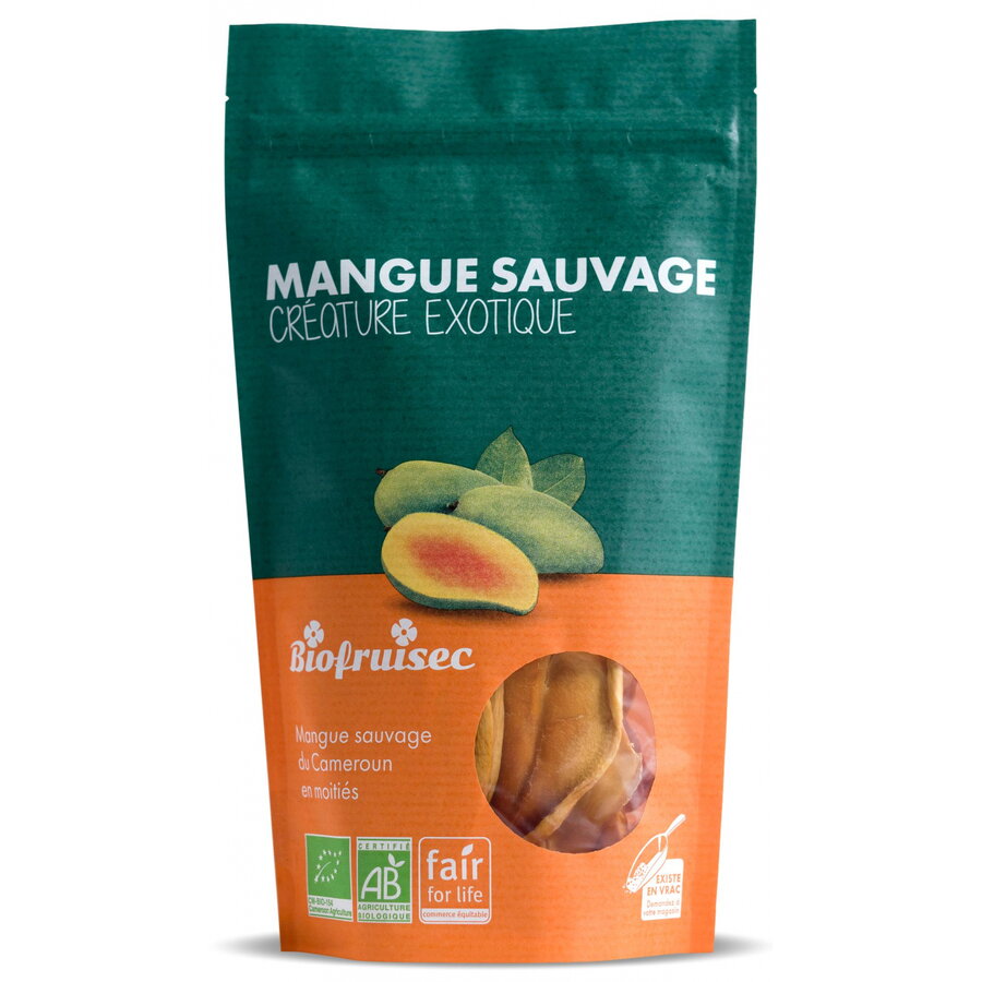 Mango salbatic BIO jumatati, selectie din Camerun Biofruisec 100 g