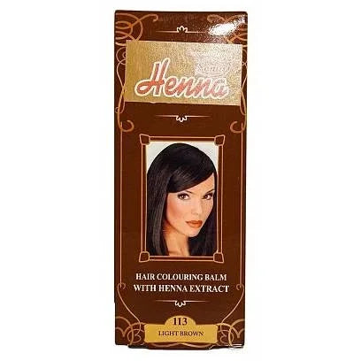 Balsam Colorant pentru Par cu Henna Nr. 113 - Saten Deschis 75ml