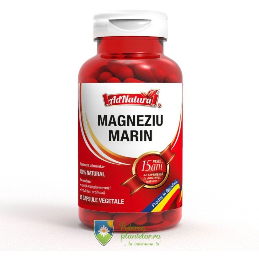 Magneziu marin 60 capsule