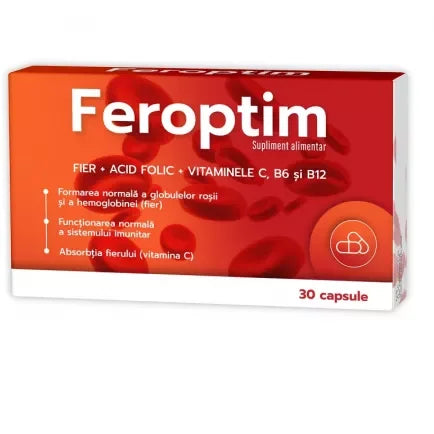 Feroptim, 30 capsule, Zdrovit