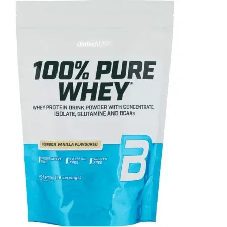 100% Pure Whey 454gr Vanilie Bourbon BiotechUSA