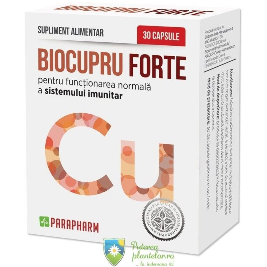 BioCupru Forte 30 capsule