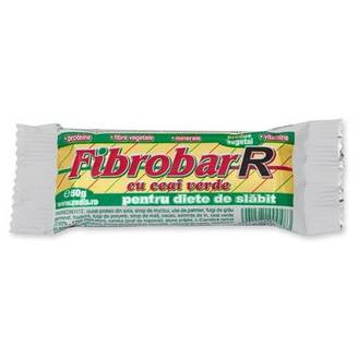 Baton pentru slabit cu ceai verde Fibrobar, 50 g, Redis