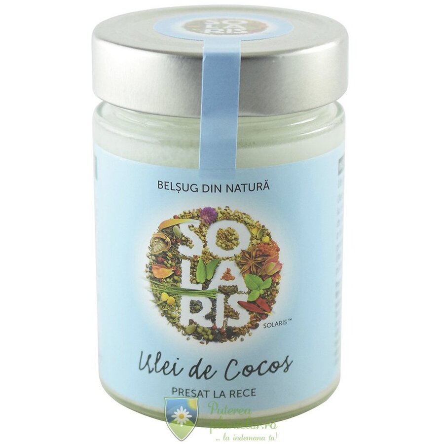 Ulei de Cocos presat la rece Solaris 300 ml