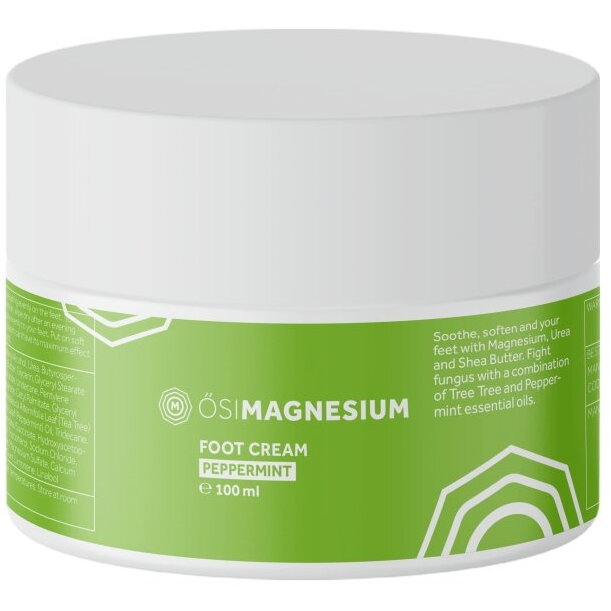 Crema cu magneziu si menta pt picioare obosite sau cu afectiuni , 100 ml