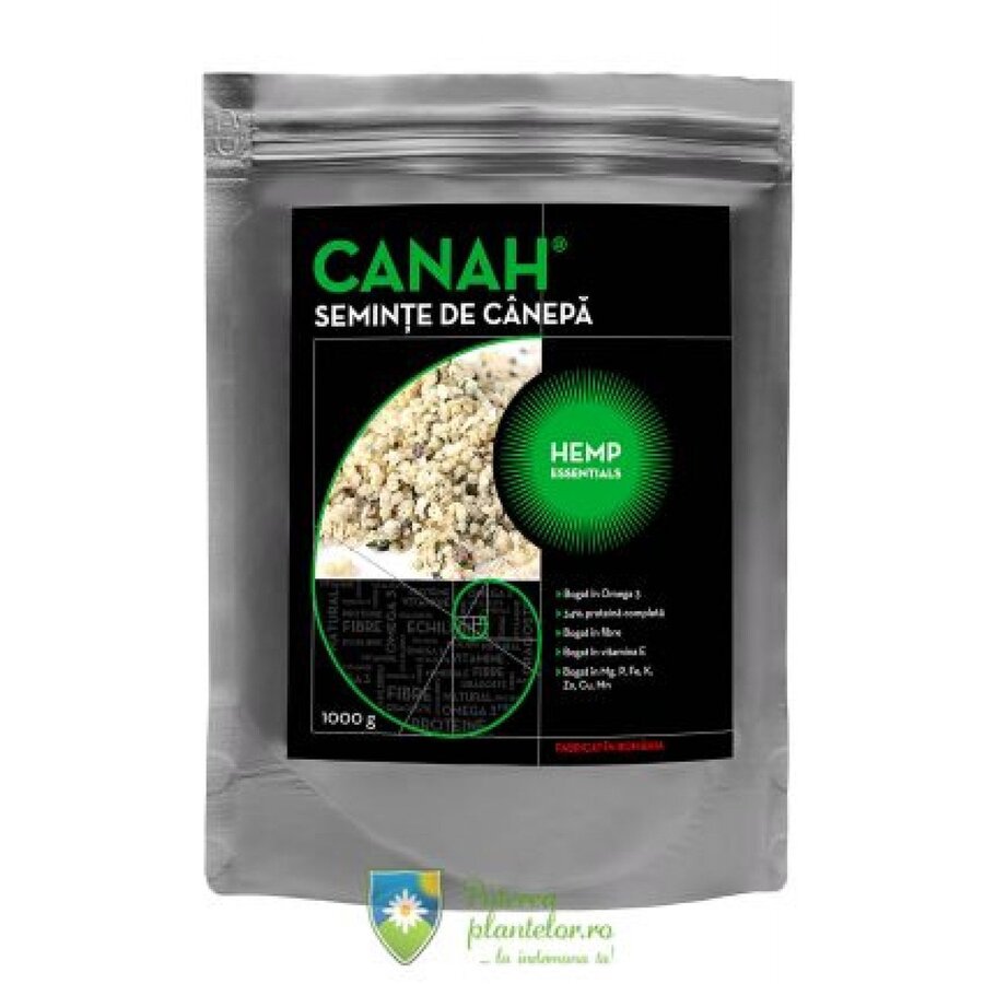 Seminte decorticate de canepa 1000 gr