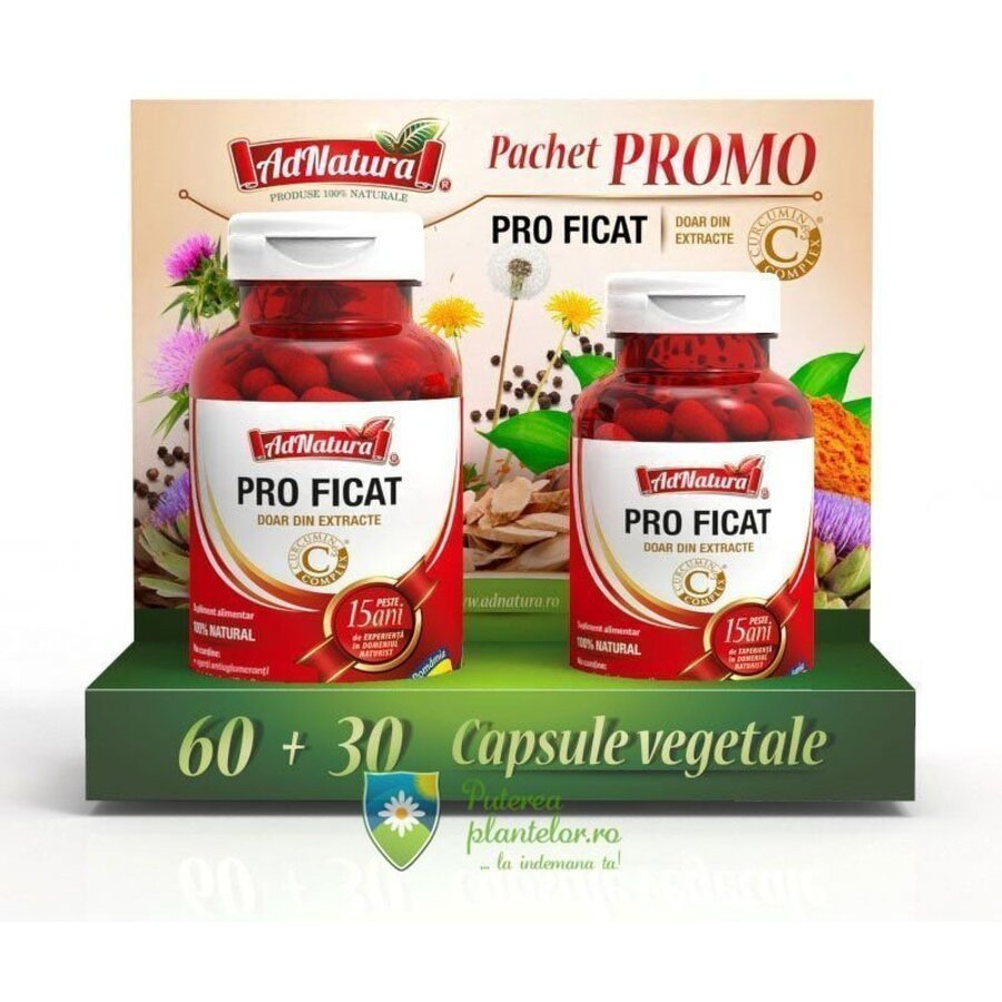 Pachet Promo Pro ficat 60 capsule + 30 capsule