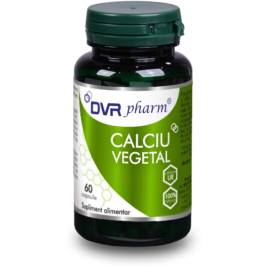 Calciu vegetal 60 capsule