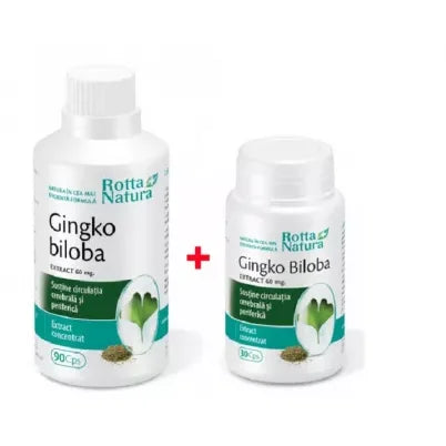 Ginkgo Biloba 90 cps + 30 cps cadou