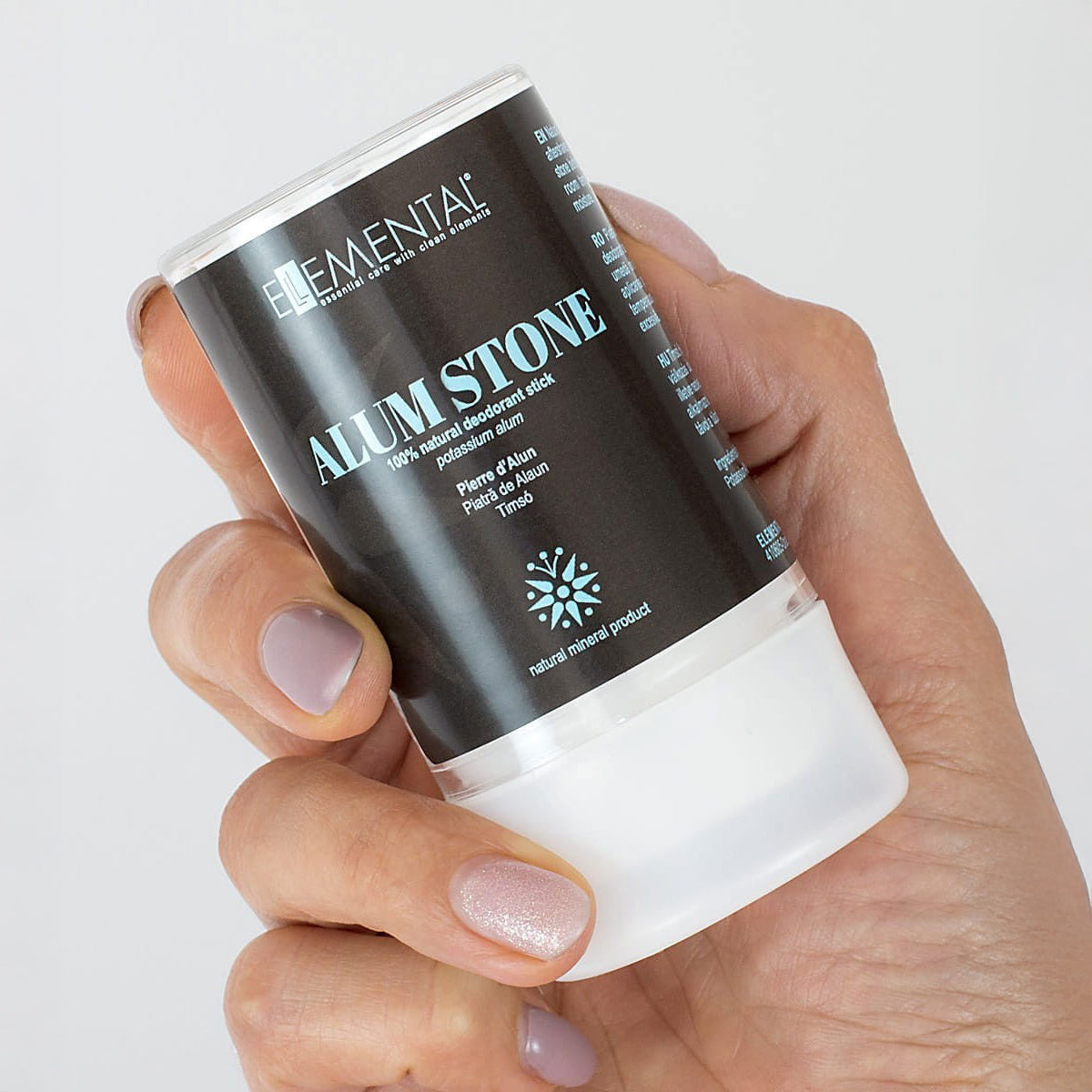 Piatră de Alaun, deodorant mineral natural, 115 gr