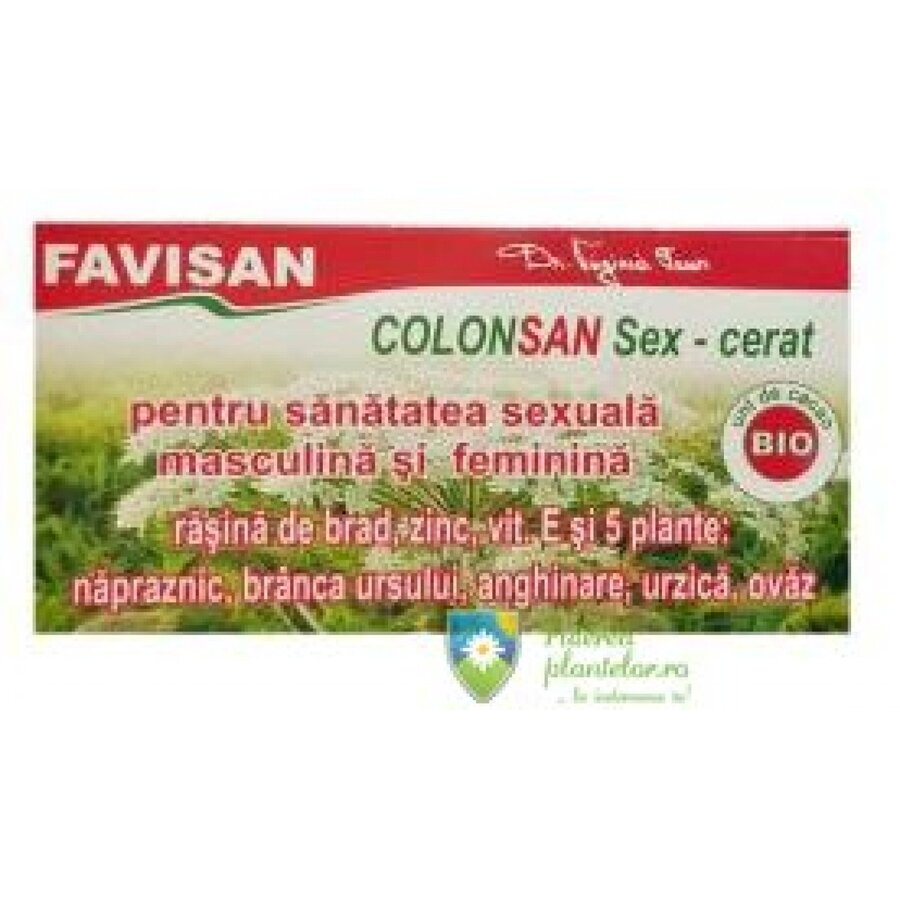 Colonsan Sex Cerat Supozitoare 10*1,9g