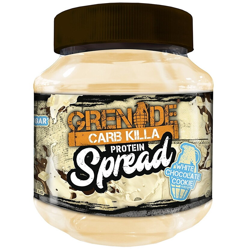 Carb Killa Protein Spread Crema Proteica Tartinabila Cu Aroma De Prajitura Cu Ciocolata Alba 360 G