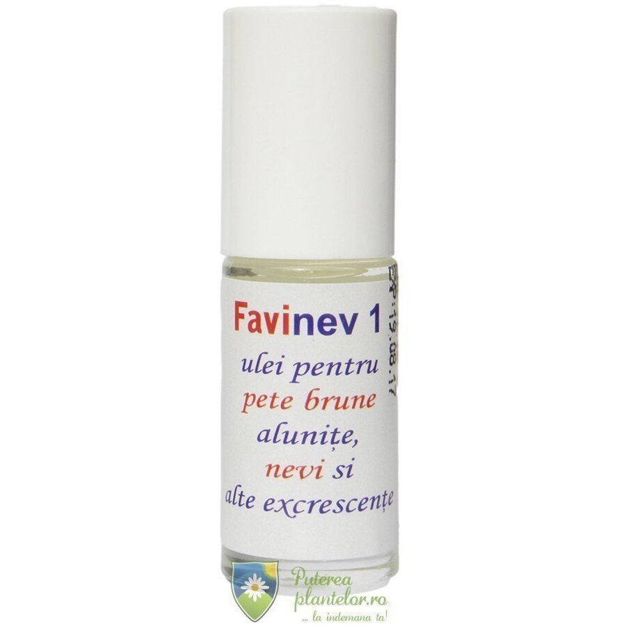 Favinev 1 Ulei pentru alunite si nevi 5ml