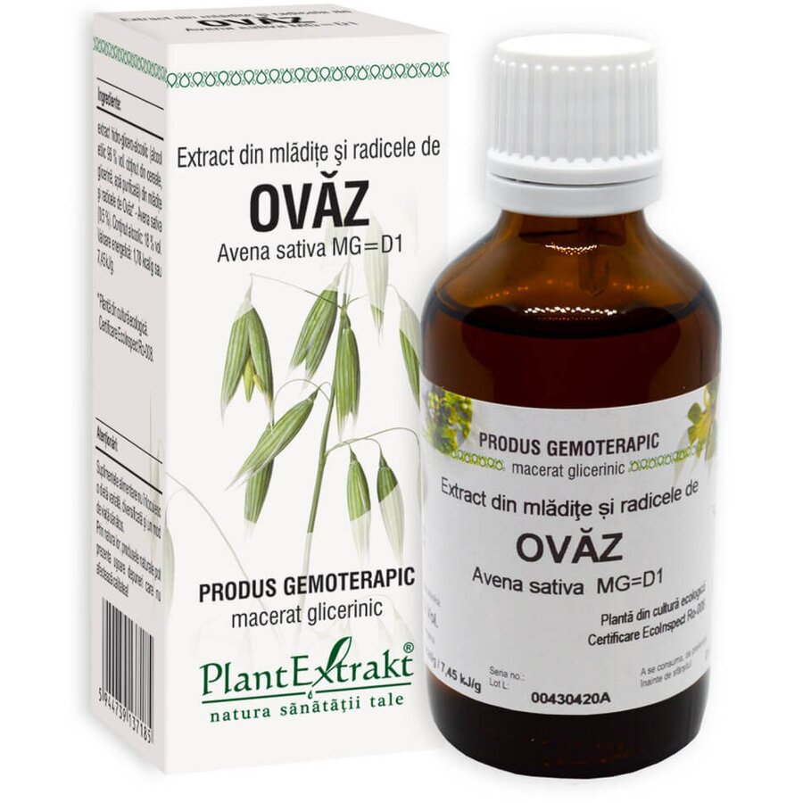 Extract din mladite si radicele de ovaz 50ml