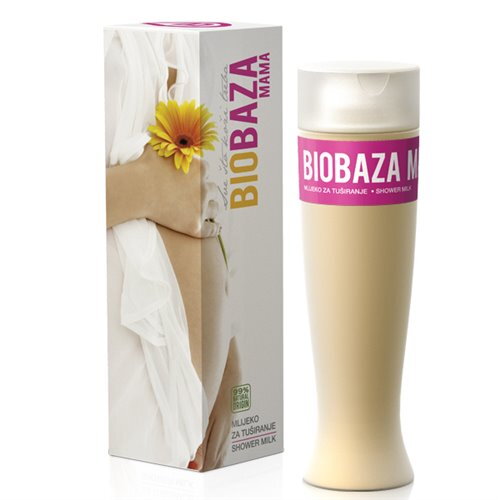 Gel de dus cremos antivergeturi, pentru sarcina, Biobaza MAMA, 200 ml