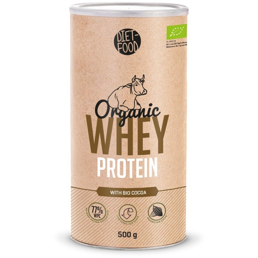 Bio Proteina 100 % din Zer+Cacao+Stevia 500g