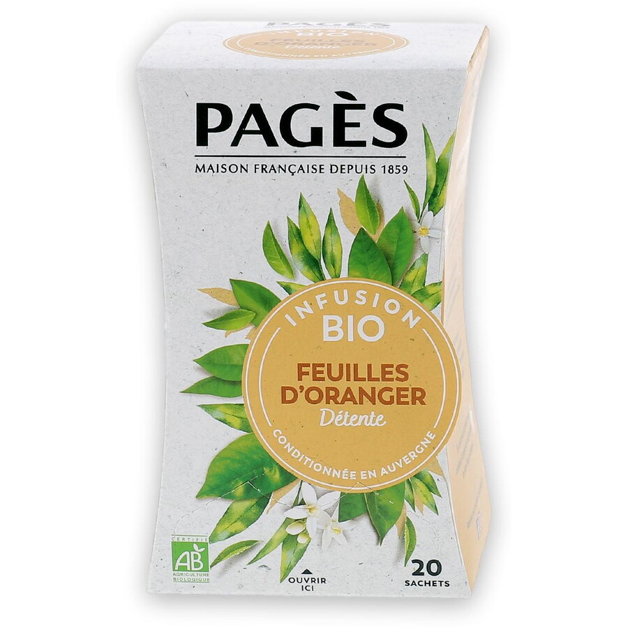 Ceai BIO pentru relaxare din portocal salbatic Pages 20 plicuri