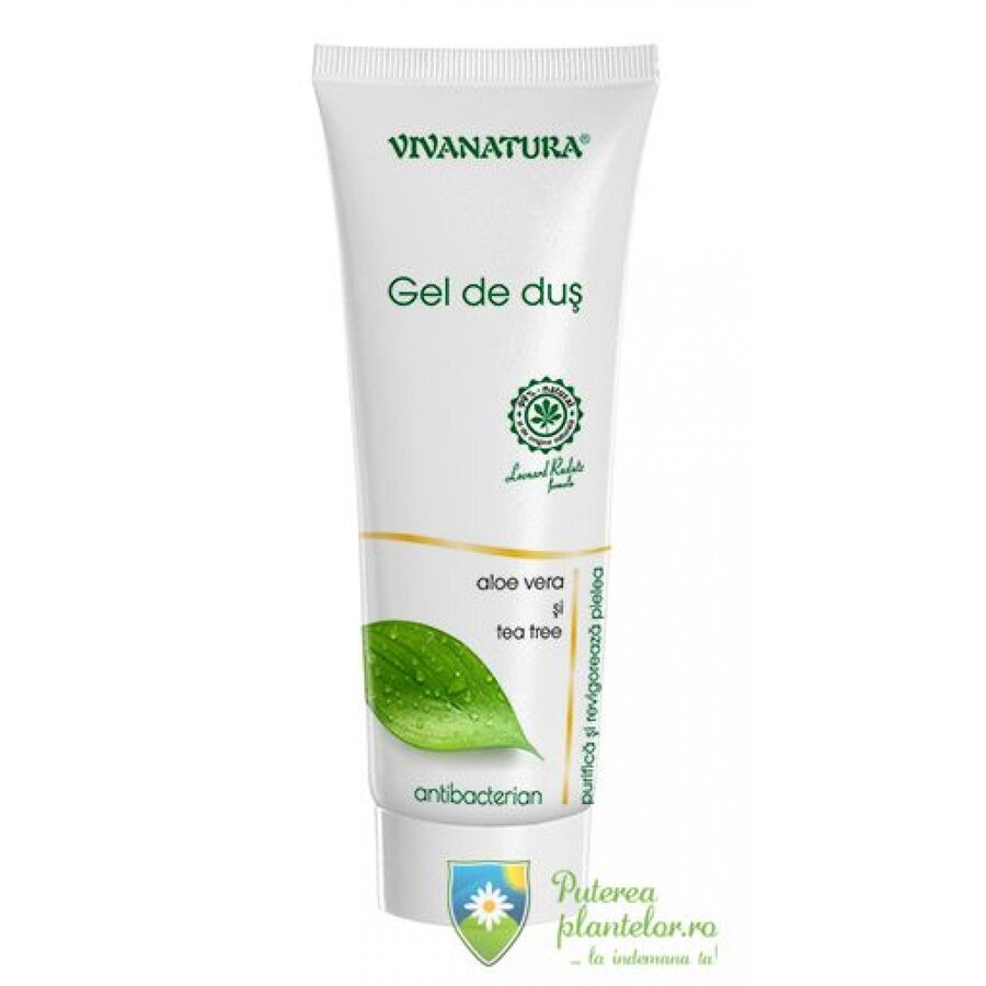 Gel de dus cu Aloe Vera si tea-tree 250 ml