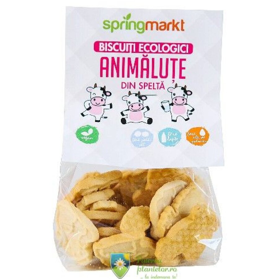 Biscuiti Bio din Spelta Animalute 100 gr