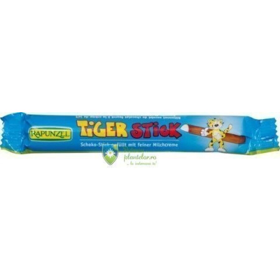 Tiger Stick cu lapte integral bio 22 gr