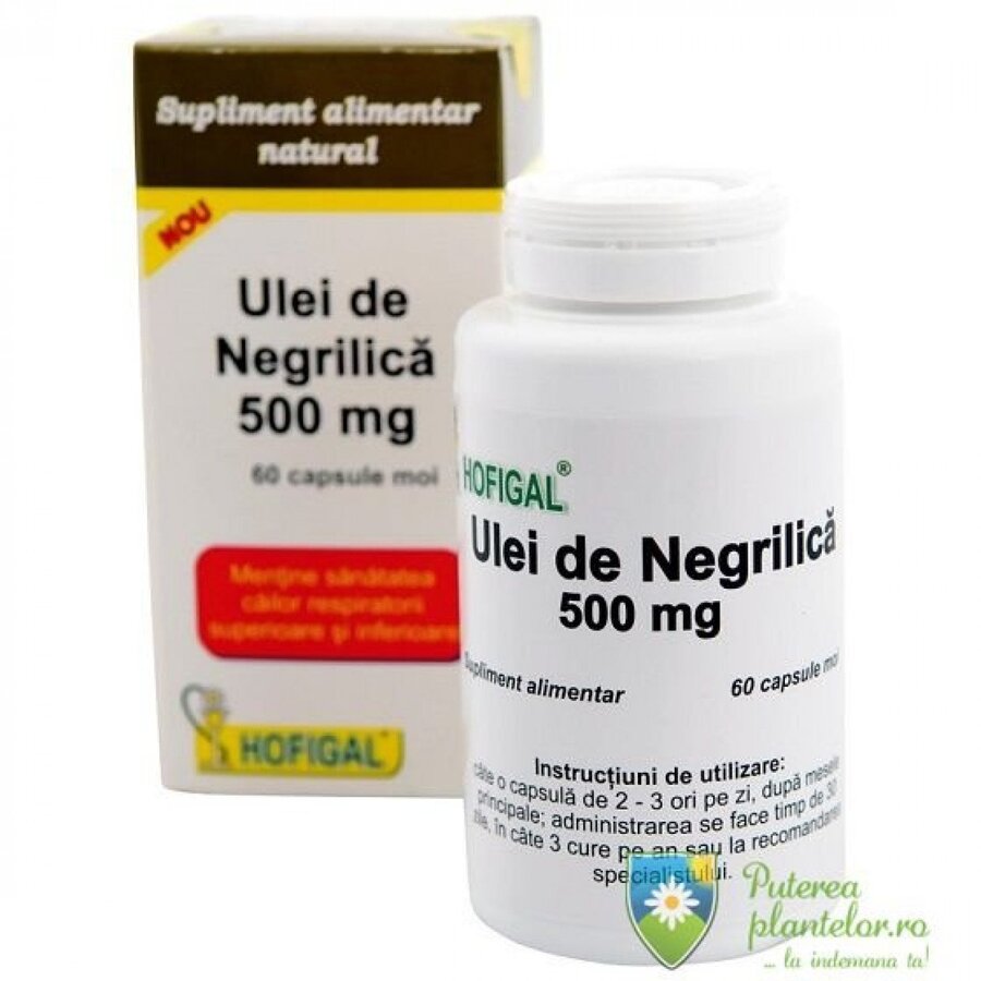 Ulei de Negrilica 60 capsule moi