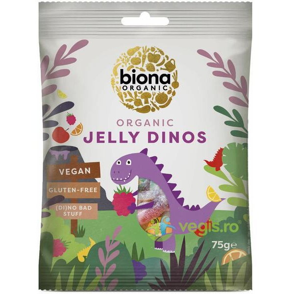 Jeleuri dinos bio fara gluten 75g