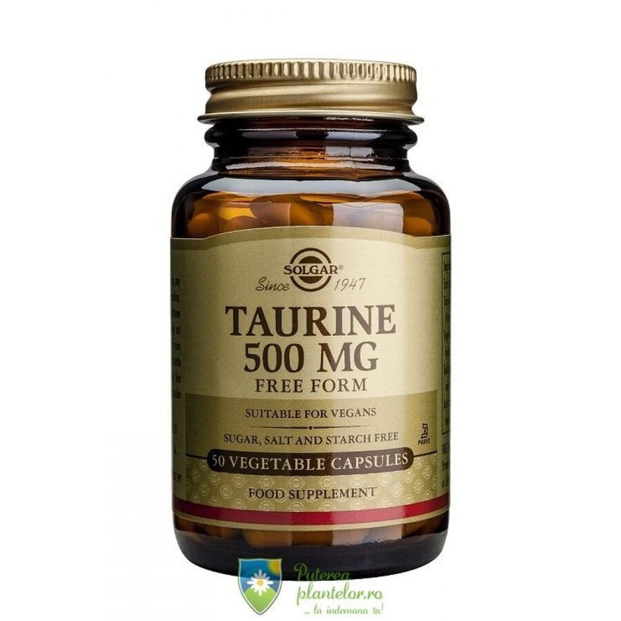 Taurine 500mg 50 capsule