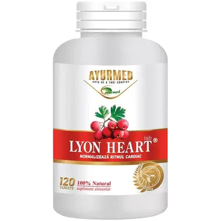 Lyon Heart, 120 tablete, Ayurmed