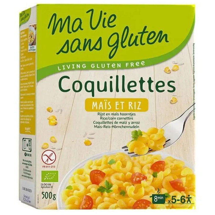 Melcisori, din porumb și orez, fără gluten, 500g Ma vie sans gluten