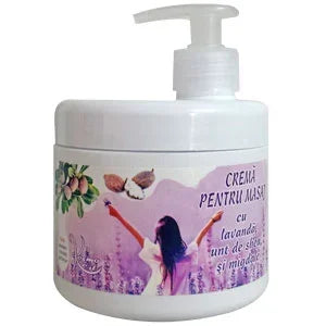 Crema de masaj cu lavanda 500 ml